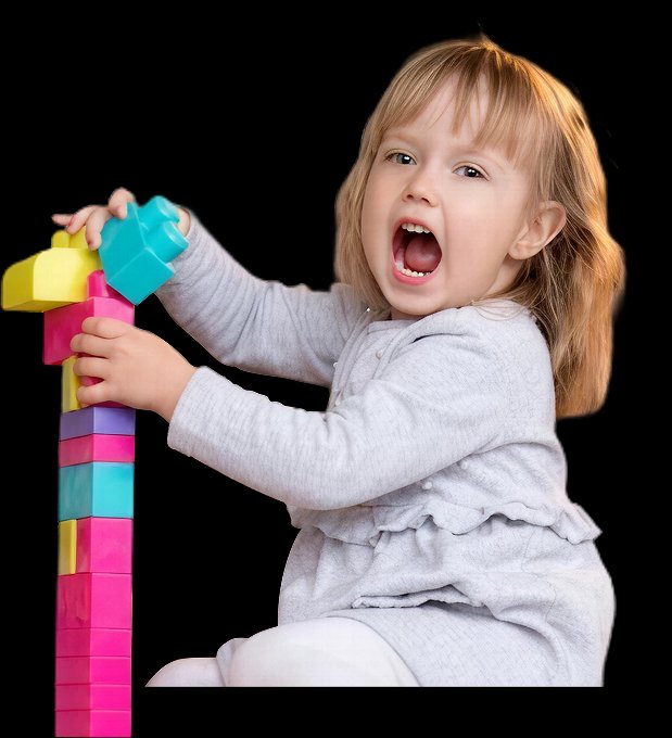 Kid Playing in Daycare Just Like Home